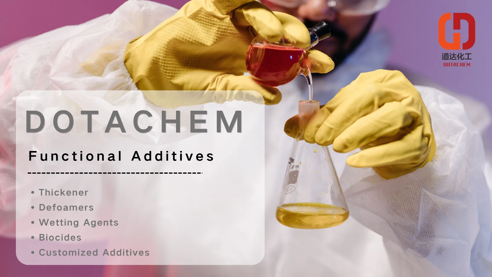 Εισαγωγή της σειράς Functional Additives Dotachem: Πρακτικές λύσεις για βιομηχανικές συνθέσεις